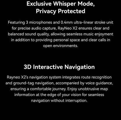 Brand New TCL RayNeo X2 AR Glasses(Overseas Version) in stock!!!