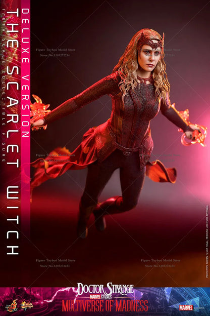 HOTTOYS HT MMS652 MMS653 Collection 1/6 The Scarlet Witch Action Figure Doctor Strange 2 Movie Delicate 12" Full Set Soldier