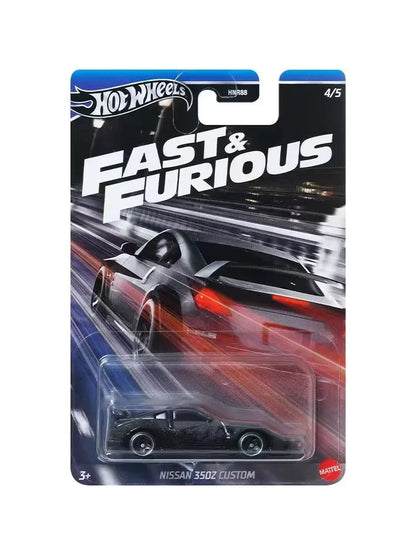 Original Hot Wheels Car Fast & Furious Toys for Boy 1/64 Diecast Vehicle Nissan 350Z Porsche 911 GT3 RS Chevy Impala Tomaso Gift