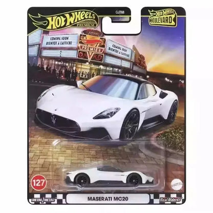 Original Hot Wheels Premium Car Boulevard 1/64 Diecast Boys Toys Mercedes Benz Maserati MC20 Toyota Tacoma Altezza Ford GT Gift