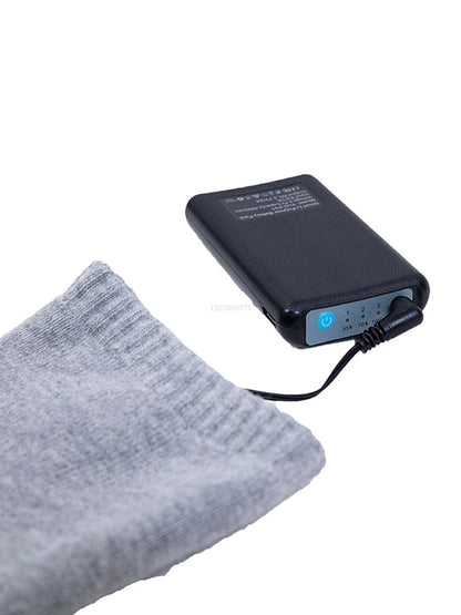 New Heated Socks Rechargeable 6000mah Electric Heated Skiing Socks Snowboarding Outdoor Sports Foot Warmer Winter Thermal Socks