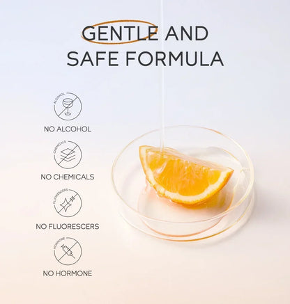 3pcs/Set LAIKOU Vitamin C Facial Set for Hydrating Moisturizing Whitening and Brightening