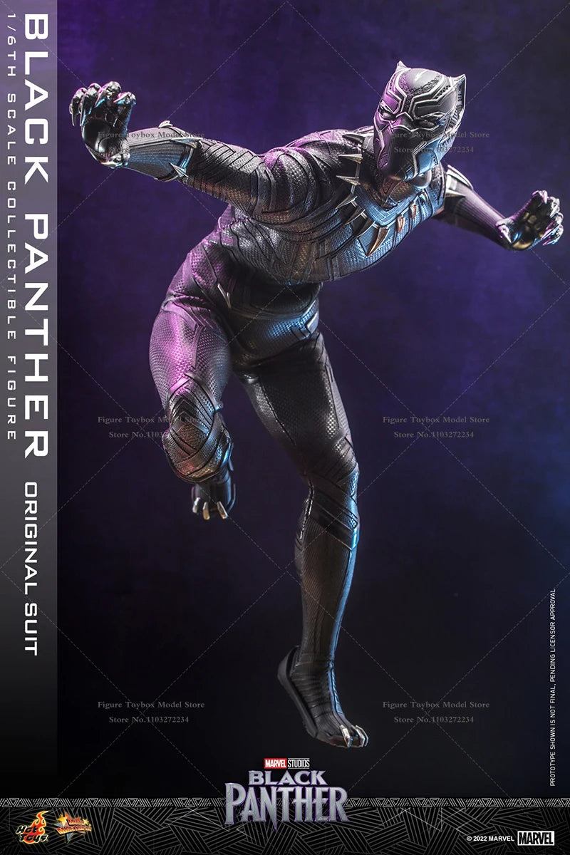 HOTTOYS HT MMS671 1/6 Scale Black Panther Movable Action Figure Marvel Immortal Legend Super Hero 12" Full Set Soldier Model