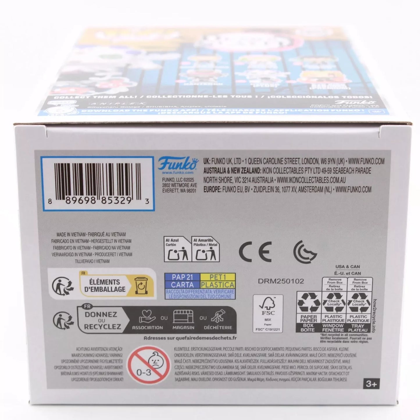 Demon Slayer Anime Figure Funko Pop Plus Gyokko #1855 Figures 4.6 inches Model Toy Collectible Limited Edition Figurine Toy Gift