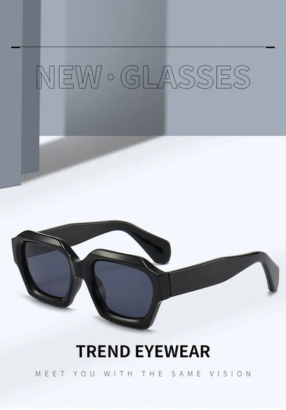 Fashion Square Sunglasses New Woman Luxury Brand Small Rectangle Sun Glasses Female Gradient Eyewear UV400 Oculos De Sol