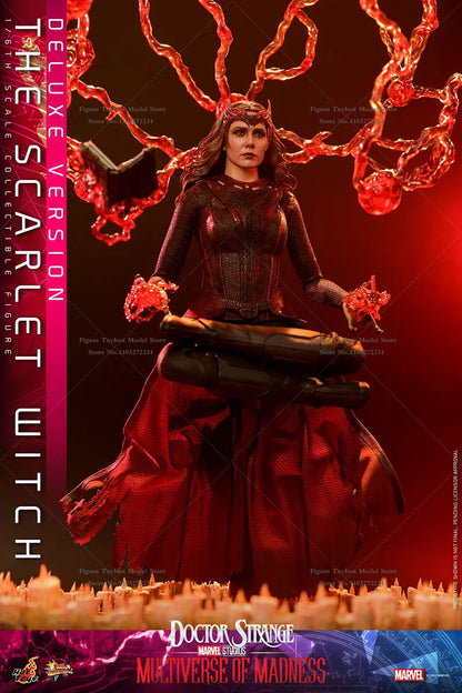 HOTTOYS HT MMS652 MMS653 Collection 1/6 The Scarlet Witch Action Figure Doctor Strange 2 Movie Delicate 12" Full Set Soldier