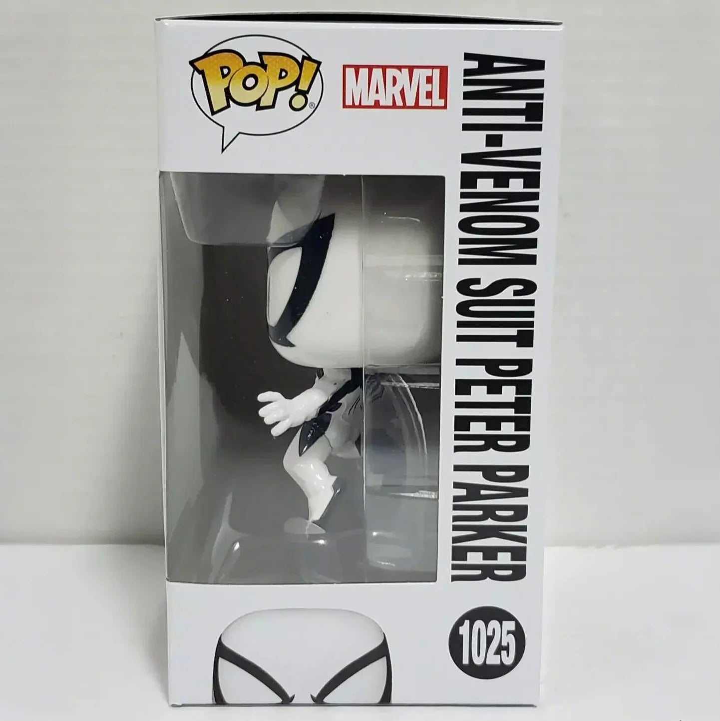 Marvel Spider Man Figure Anti Venom Suit Peter Parker # 1025 Funko Pop 4.15 in Figures Collectible Limited Edition Model Toy
