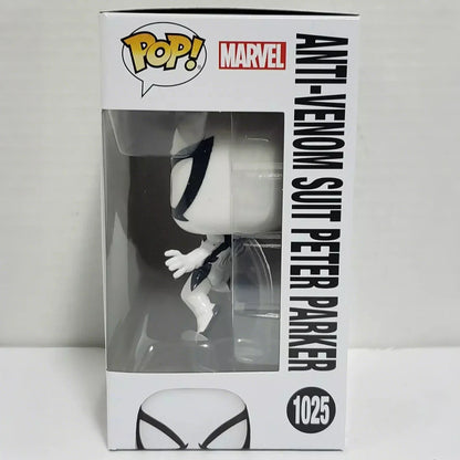 Marvel Spider Man Figure Anti Venom Suit Peter Parker # 1025 Funko Pop 4.15 in Figures Collectible Limited Edition Model Toy