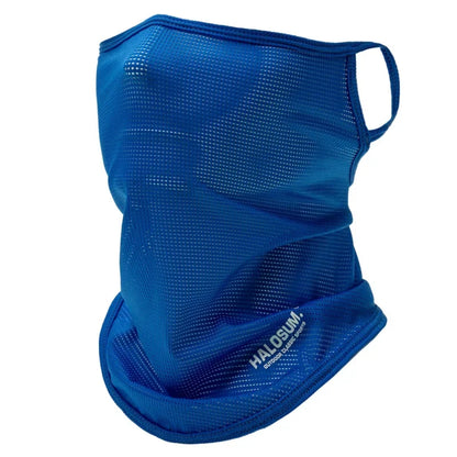 Fashion Windproof Dustproof Bike Mask Ice Silk Breathable Sun UV Protection Solid Color Neck Gaiter Outdoor Sport