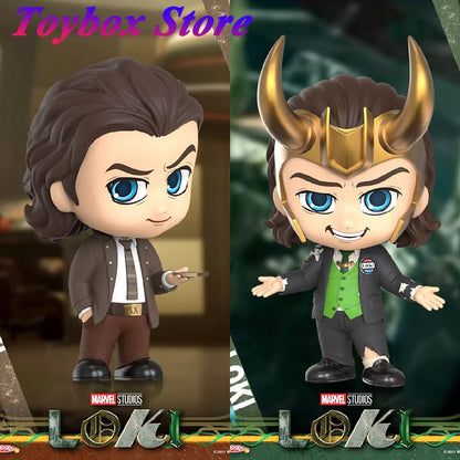 Limited Hot Toys COSBABY Mini Collectible Action Figure COSB874 COSB875 TVA Uniform President Loki Cosplay Model Fans Toys