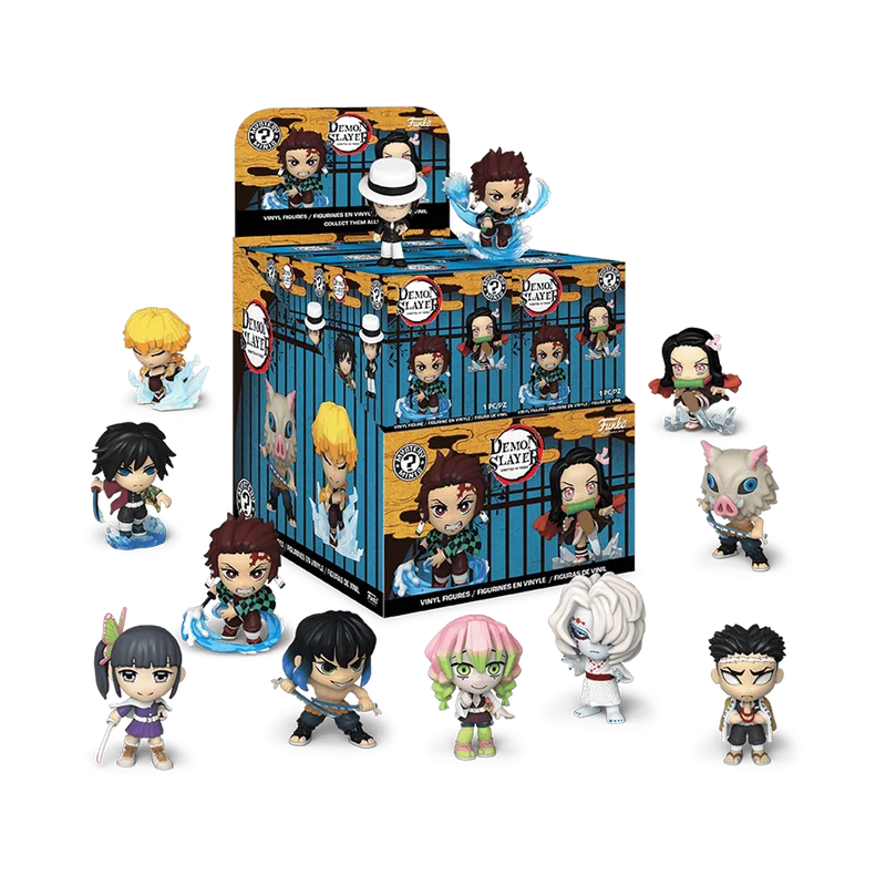Funko Pop Demon Slayer Mystery Minis Blind box Kamado Nezuko Kamado Tanjirou Figure Collectible Limited Edition Model Toy