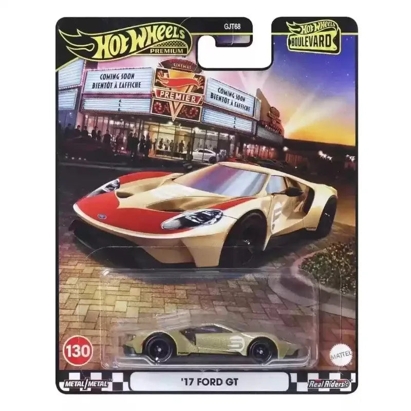 Original Hot Wheels Premium Car Boulevard 1/64 Diecast Boys Toys Mercedes Benz Maserati MC20 Toyota Tacoma Altezza Ford GT Gift