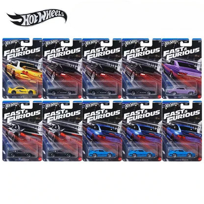 Original Hot Wheels Car Fast & Furious Toys for Boy 1/64 Diecast Vehicle Nissan 350Z Porsche 911 GT3 RS Chevy Impala Tomaso Gift
