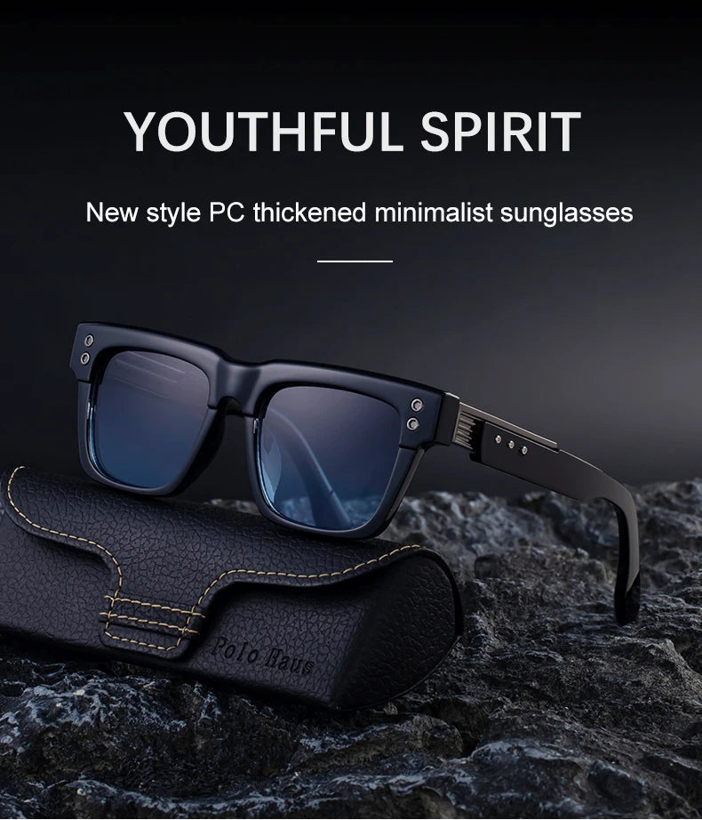 Oversized Classic Square Sunglasses Men 2025 Luxury Brand Design Vintage Trendy Rero Sun Glasses For Male Driving Eyewear UV400
