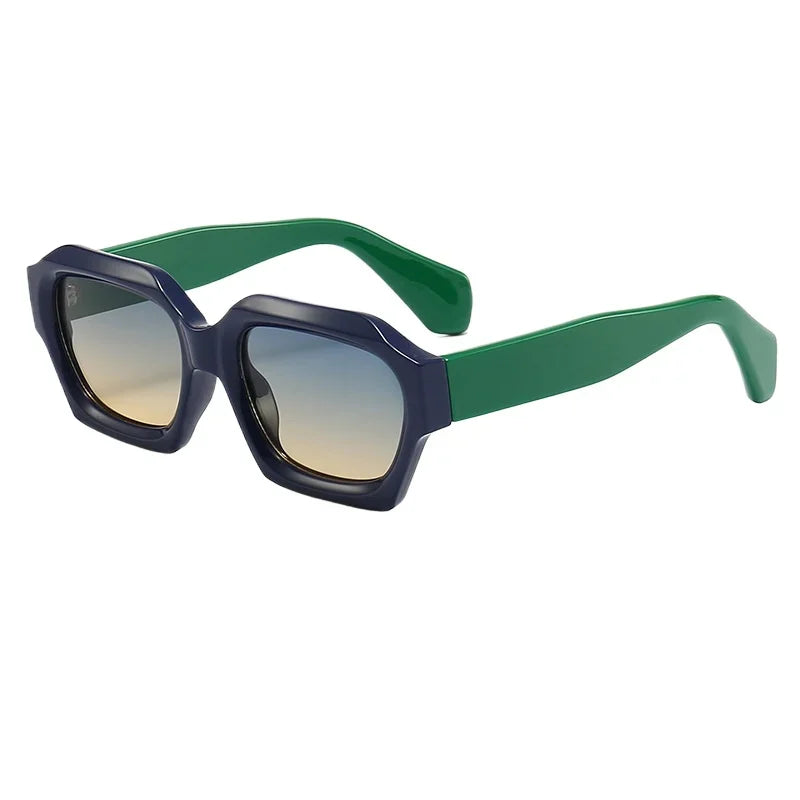 Fashion Square Sunglasses New Woman Luxury Brand Small Rectangle Sun Glasses Female Gradient Eyewear UV400 Oculos De Sol