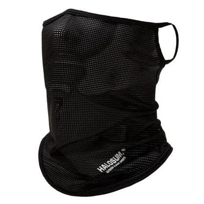Fashion Windproof Dustproof Bike Mask Ice Silk Breathable Sun UV Protection Solid Color Neck Gaiter Outdoor Sport