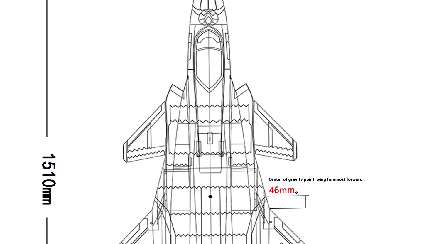 Flyfans Dual Engine 70mm J-20g Jet Fighter Weilong Assembled Fixed Wing Model Aircraft Fire Fan Rc Plane Chengdu J20