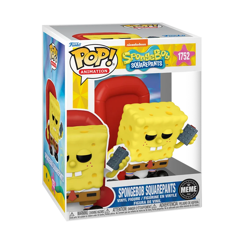 SpongeBob SquarePants And Patrick Star Figures#1666 1668 1669 1670 Funko Pop Vinyl Figure Collectible Limited Edition Toy Gift