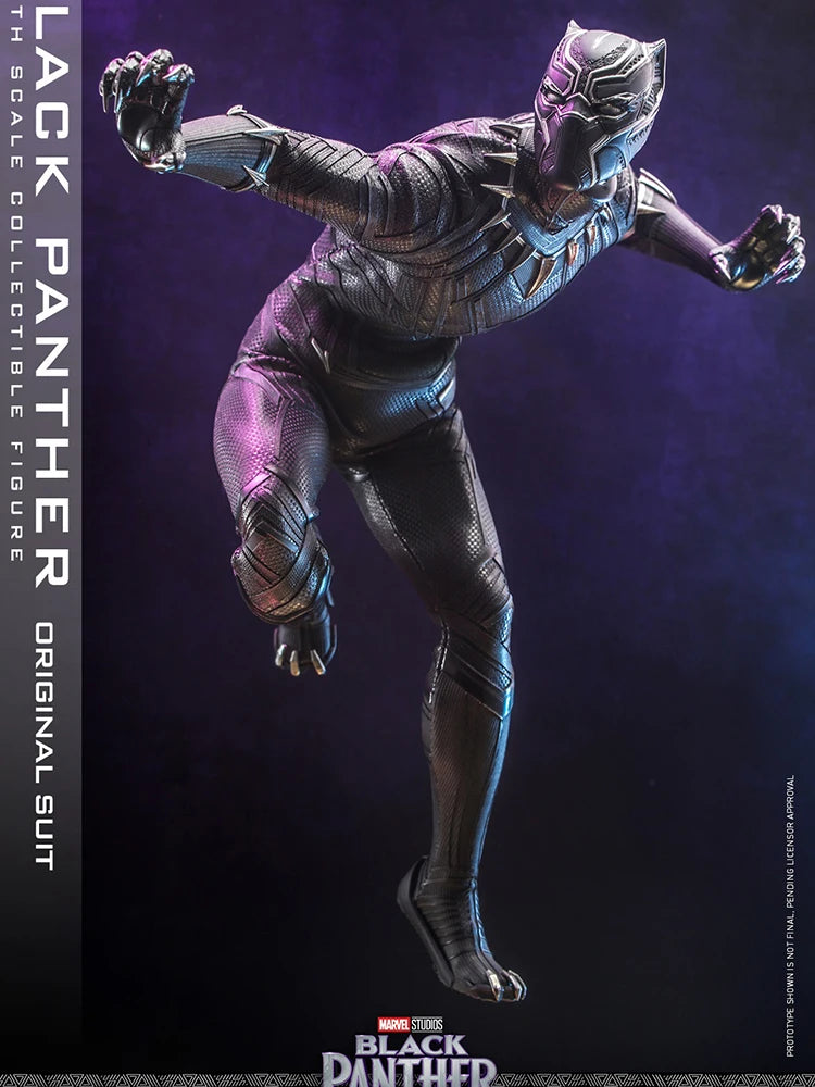 HOTTOYS HT MMS671 1/6 Scale Black Panther Movable Action Figure Marvel Immortal Legend Super Hero 12" Full Set Soldier Model