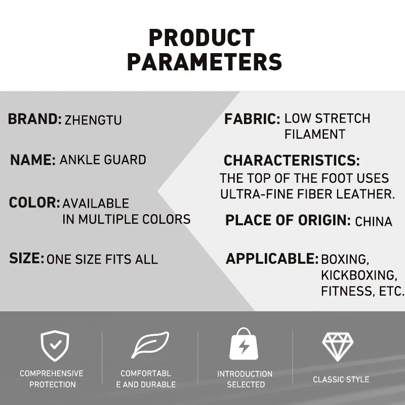 Sanda fighting Muay Thai ankle protection professional ankle protection equipment for adult boxing training.