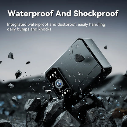 4K HD 2.0 inch Mini Camera Bodypack Camera Wearable Portable Body Camera Police Recorder Action Camera Law Enforcement Recorder