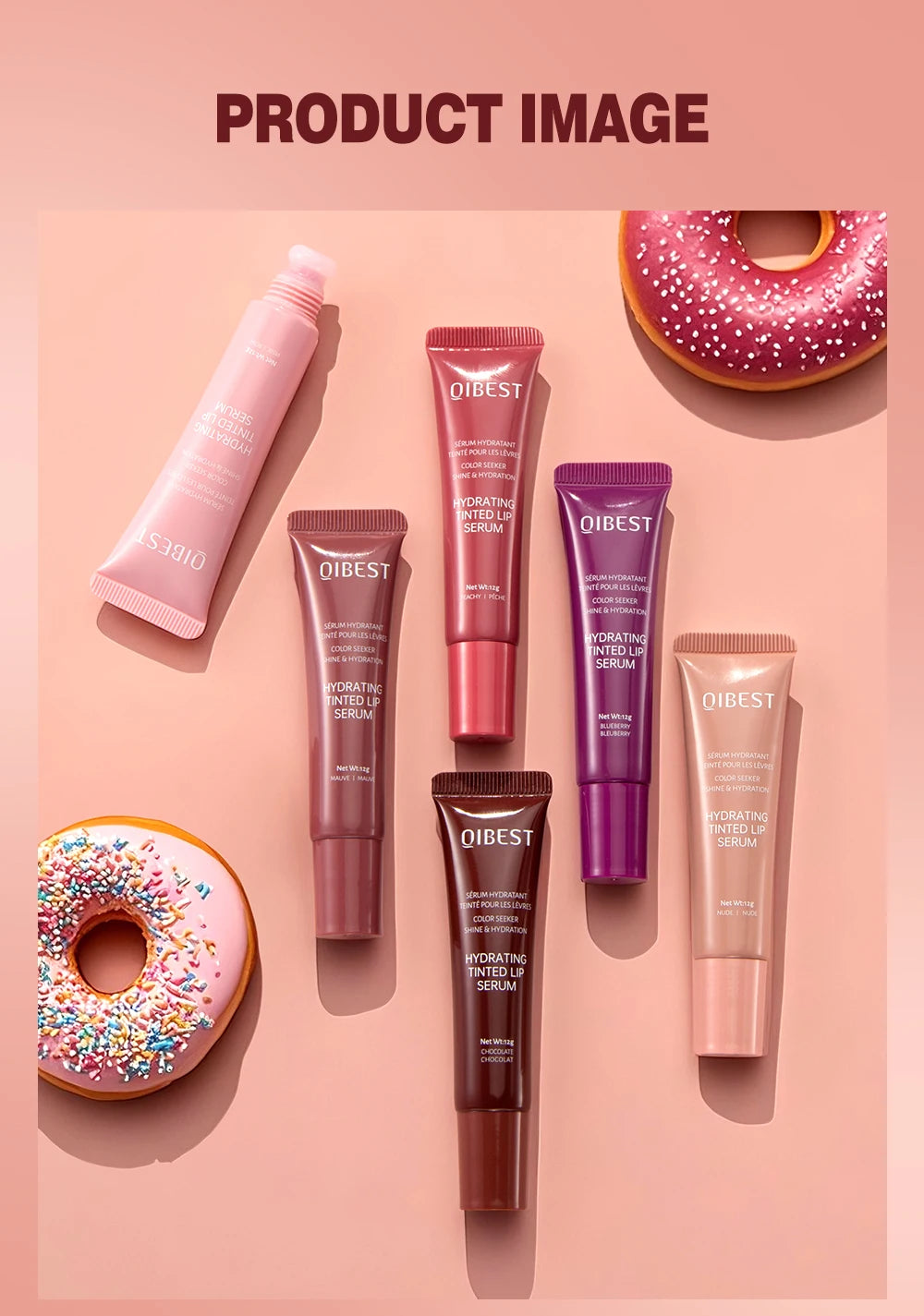 1PC Moisturizing Lip Gloss, Waterproof and Sweatproof, Easy to Apply, Non Fading, Non Staining, Creating Perfect Lip Makeup