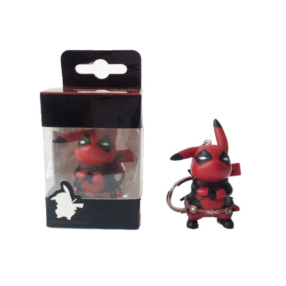 Funko POP Keychain Endgame Captain Venom Deadpool Iron man Keychain Action Figures Toys for Children Christmas Gift