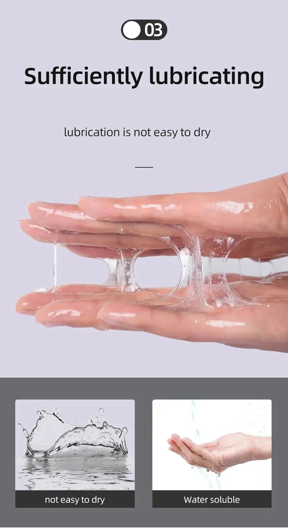 Anal Lubrication Water-based lubricant for Sex Session 200/400ml Love Gel Exciter for Women Lubricants grease Sex Shop