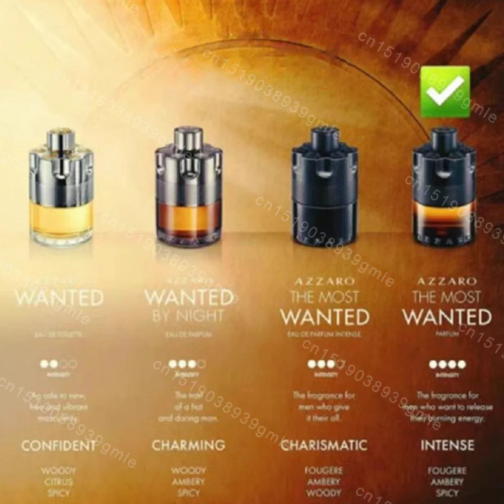 100Ml The Most Wanted Parfum Intense Mens Cologne Spicy Seductive Fragrance Luxury Perfumes for Men Attract Women Perfume