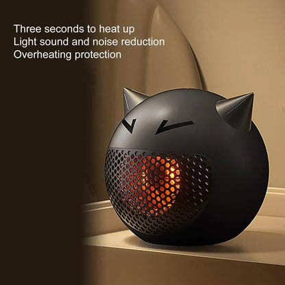 Electric Space Heater Portable Small Heater Portable Electric Heaters Tiny Cute Electric Desktop Heater For Home Bedroom Living