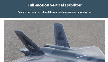 Flyfans Dual Engine 70mm J-20g Jet Fighter Weilong Assembled Fixed Wing Model Aircraft Fire Fan Rc Plane Chengdu J20