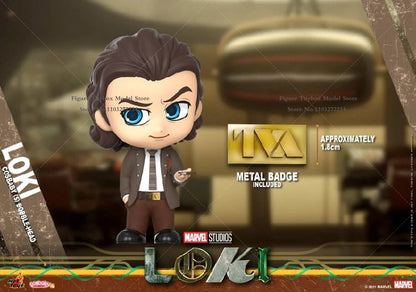 Limited Hot Toys COSBABY Mini Collectible Action Figure COSB874 COSB875 TVA Uniform President Loki Cosplay Model Fans Toys