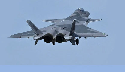 Flyfans Dual Engine 70mm J-20g Jet Fighter Weilong Assembled Fixed Wing Model Aircraft Fire Fan Rc Plane Chengdu J20