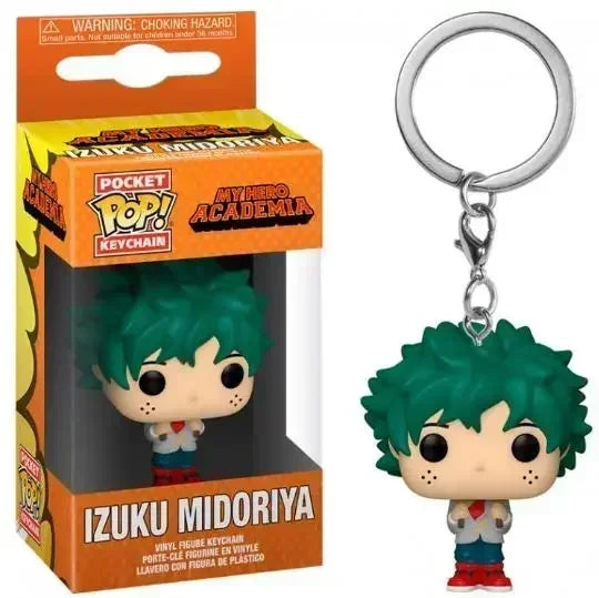 NEW Funko POP Keychain My Hero Academia Himiko Toga Kurogiri Twice Hatsume Shigaraki Deku Bakugo Togata Dabi Midoriya Jiro Toys