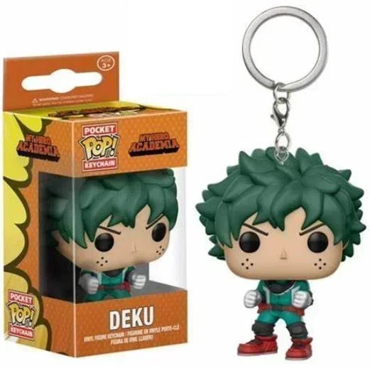 NEW Funko POP Keychain My Hero Academia Himiko Toga Kurogiri Twice Hatsume Shigaraki Deku Bakugo Togata Dabi Midoriya Jiro Toys