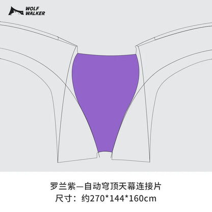 Relaxing Rainproof Sun Shelter Large Space Sun Protection Quick Automatic Opening Tents Multifunctional Camping Supplies