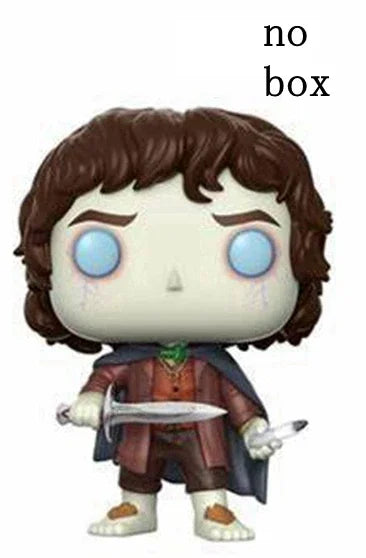 FUNKO POP Gandalf #443 Frodo Baggins #444 GRISHNAKH #636 Vinyl Action Figures Collection Model Children Toys