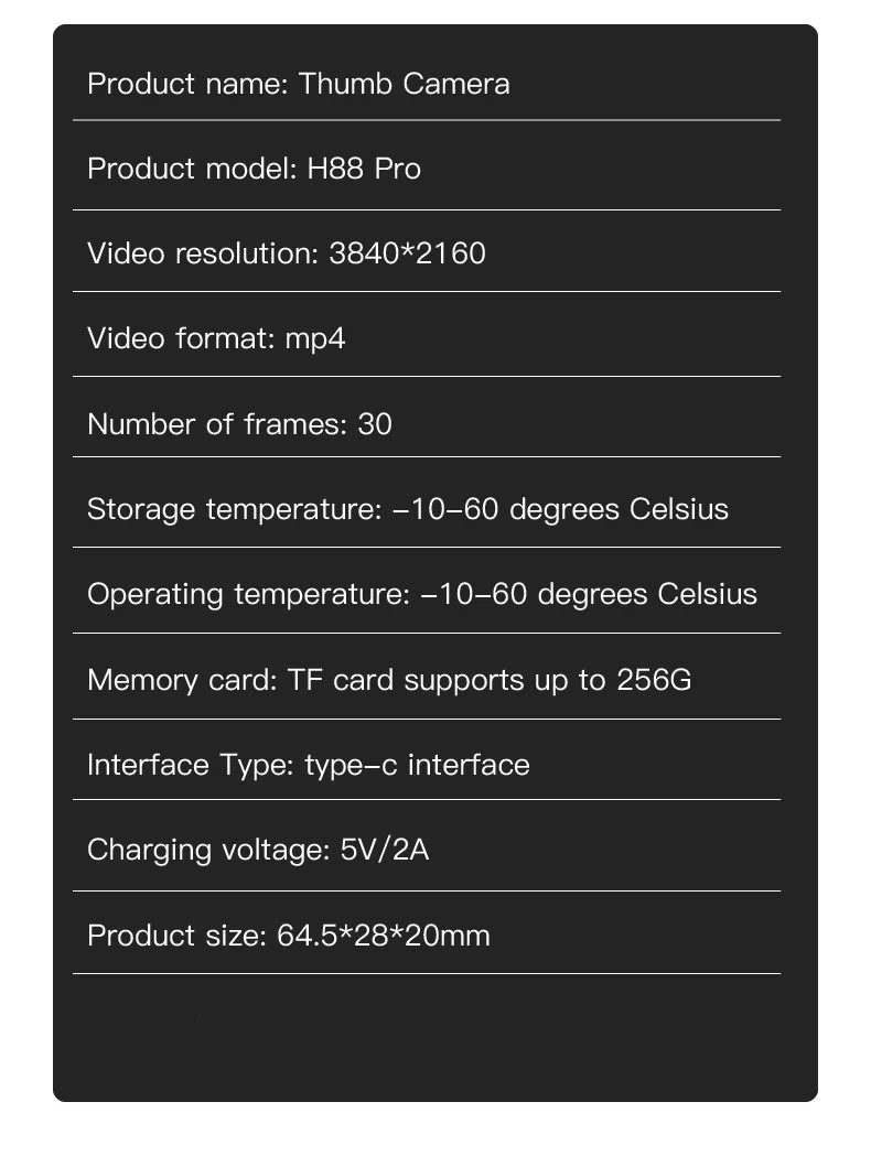 Magnetic POV 4K Ultra Mini Action Cam Wireless WiFi Wearable Camera YouTube Influencers Pocket Vlog Recorder HD  Travel Bodycam