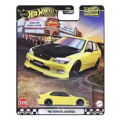 Original Hot Wheels Premium Car Boulevard 1/64 Diecast Boys Toys Mercedes Benz Maserati MC20 Toyota Tacoma Altezza Ford GT Gift