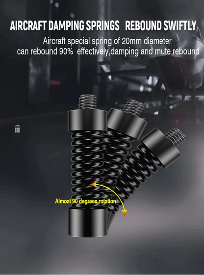 360° Boxing Speed Trainer Punching Bag Spinning Bar Training Boxing Ball With Reflex Bar Adjustable Two Ballsversatile Workouts