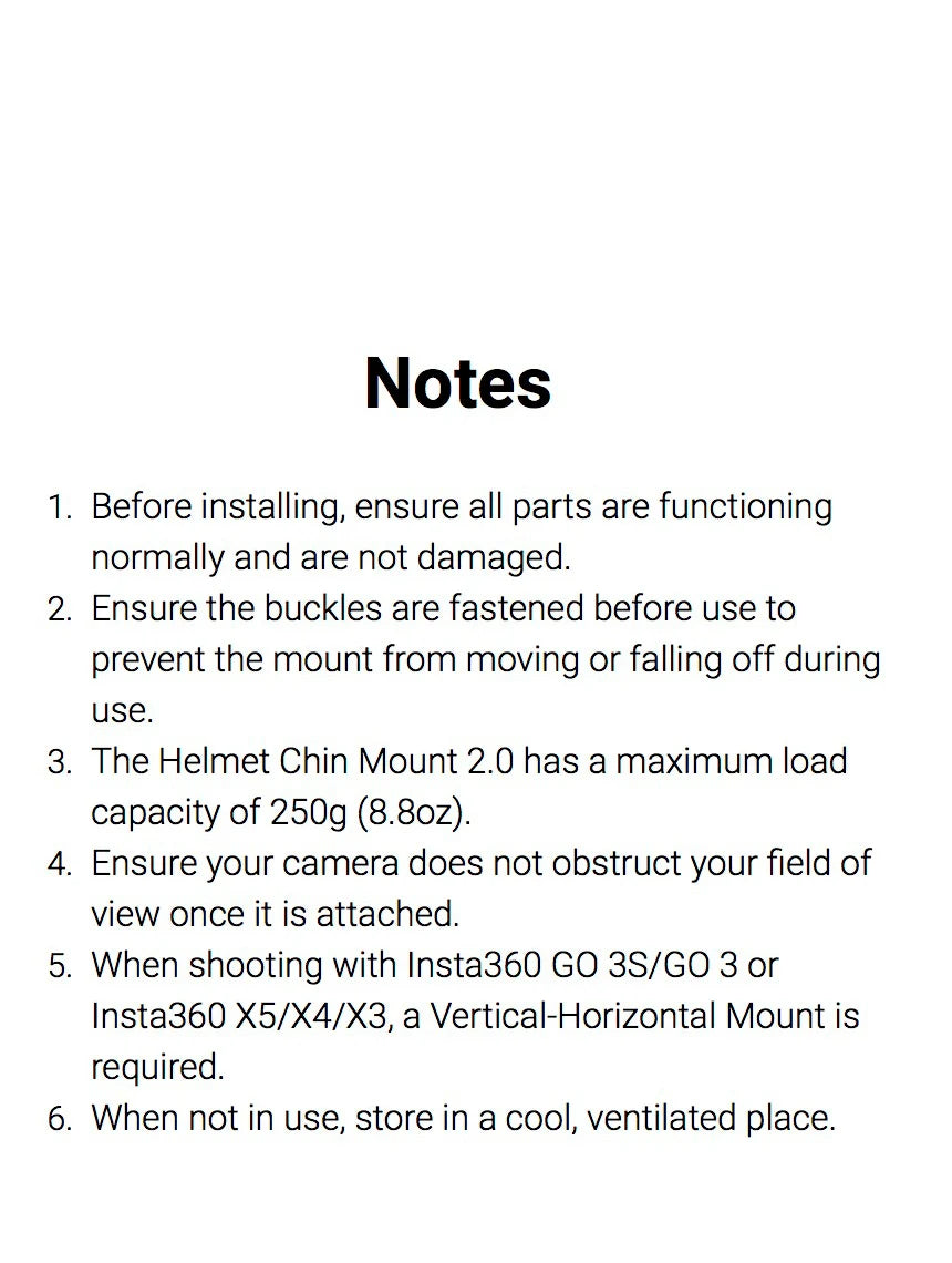 Insta360 GO 3S In-Helmet POV Mount Clip Helmet Holder For Insta 360 GO 3 GO3S Original Motorcycle Helmet Accessories