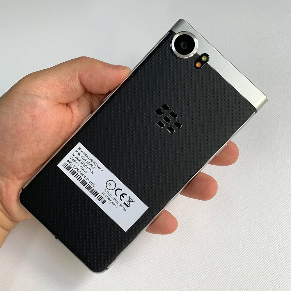 Original BlackBerry KeyOne 4G LTE Mobile Phone 4.5'' 3GB+32GB 4GB+64GB 12MP+8MP QWERTY Keyboard Octa-Core Android SmartPhone