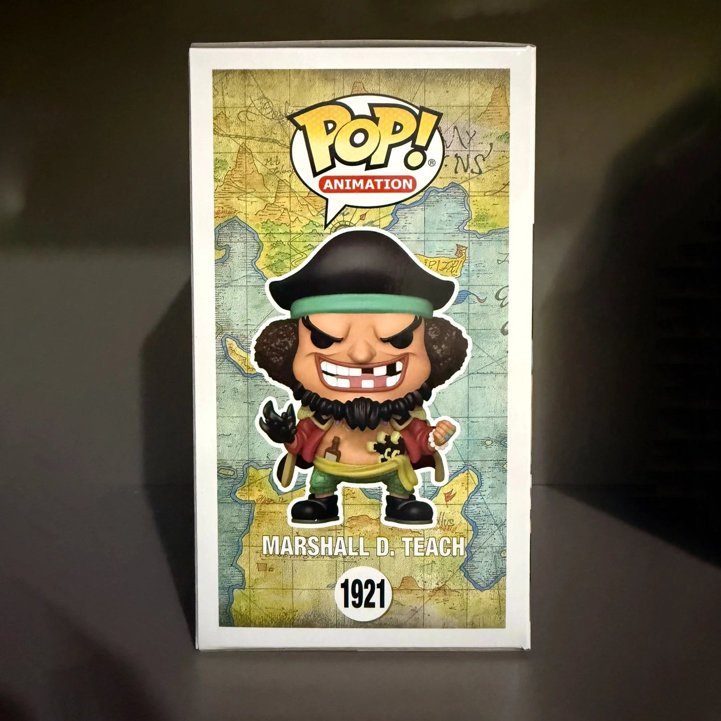 One Piece Anime Figure Marshall D Teach 1921 Vinyl Figures Funko Pop 5.05 inch Figurine Collectible Limited Edition Model Toy