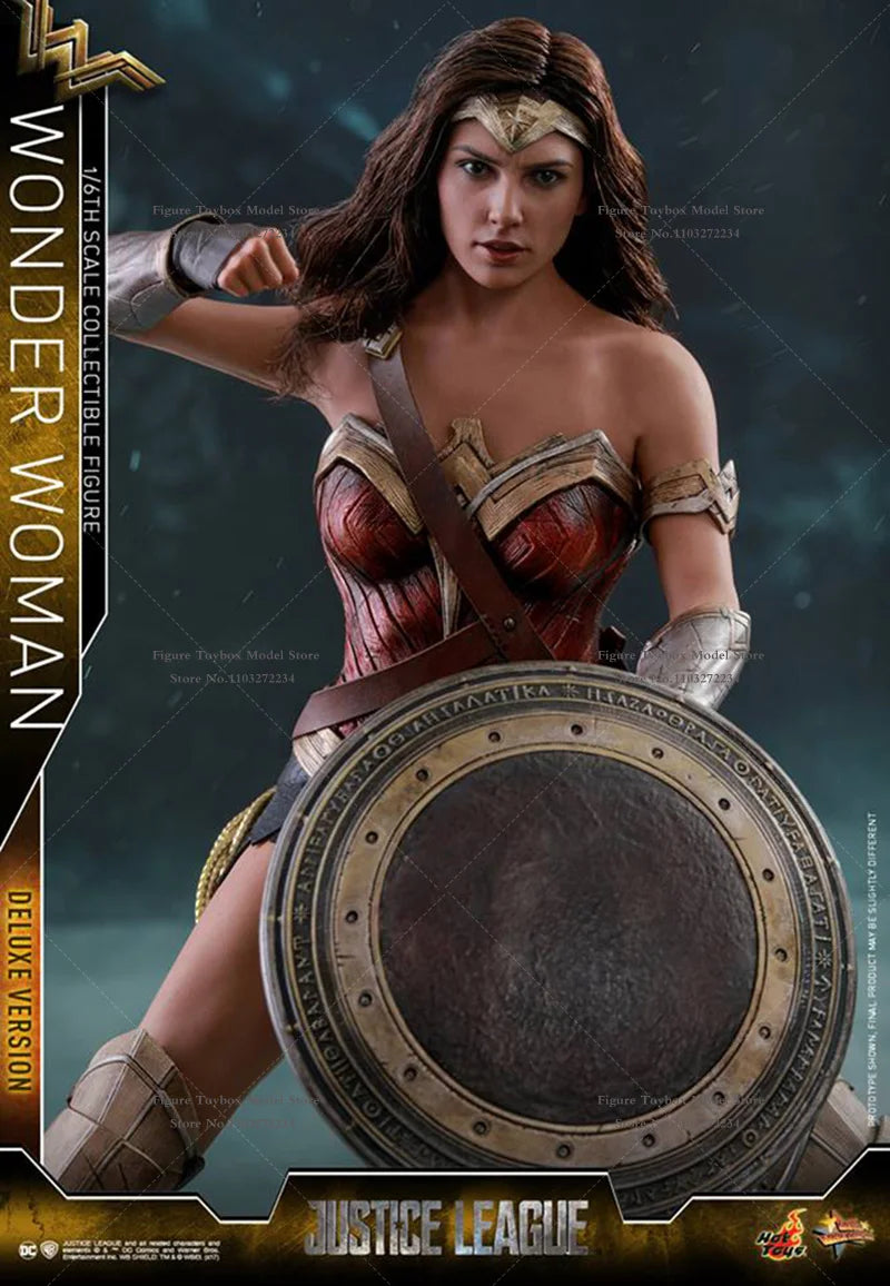 HotToys HT 1/6 MMS451 Collectible Wonder Woman 3.0 Delicate Action Figure Justice League Movie Original Mini 12" Full Set Doll