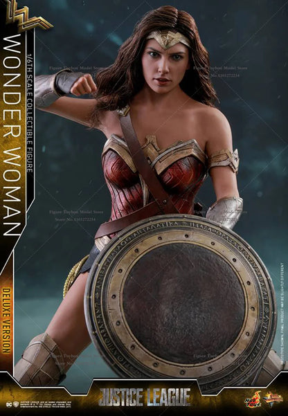HotToys HT 1/6 MMS451 Collectible Wonder Woman 3.0 Delicate Action Figure Justice League Movie Original Mini 12" Full Set Doll