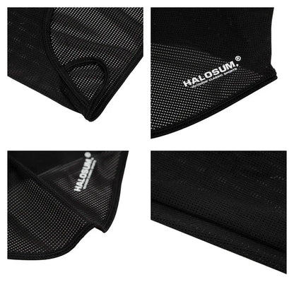 Fashion Windproof Dustproof Bike Mask Ice Silk Breathable Sun UV Protection Solid Color Neck Gaiter Outdoor Sport