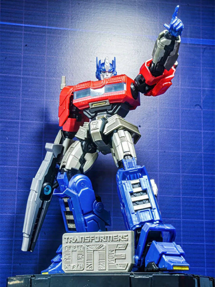 BLOKEES Transformers One Building Blocks Robot action edition Orion Pax G1 Optimus Prime Soundwave Action Figures Splicing toys