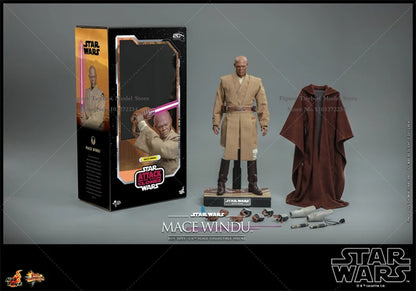 HOTTOYS HT  MMS681 1/6 Mace WinduTM Collectible Figure Star Wars Episode II Attack of the Clones 12" Full Set Male Soldier