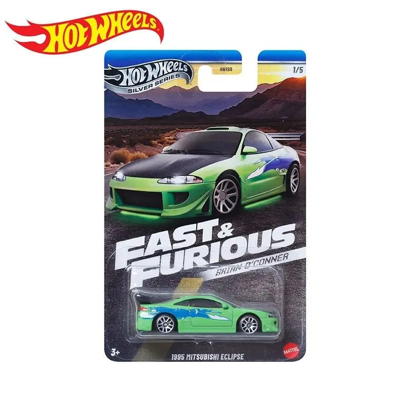 Hot Wheels Fast & Furious HNR88 Series Alloy Car Model 1/64 Toyota Subaru Mitsubishi Simulation Cars Model Custom Birthday Gift
