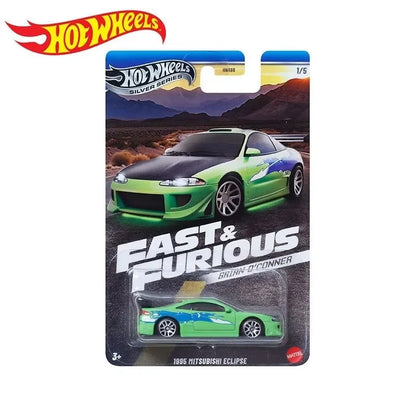 Hot Wheels Fast & Furious HNR88 Series Alloy Car Model 1/64 Toyota Subaru Mitsubishi Simulation Cars Model Custom Birthday Gift
